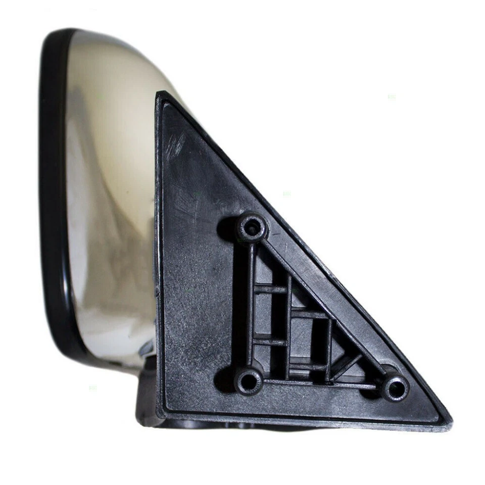 Espejo de puerta lado del conductor para Mazda B2600 1990 1991 1992 1993 | Cromo plano manual Foto 3 de 4