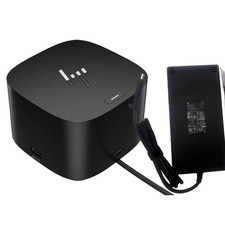 HP Thunderbolt 280W Dock G4, G4 Docking Station 4J0G4AA ABA with 280W AC Adapter