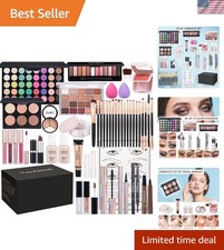 All in One Makeup Kit Makeup Set for Women Full Kit Includes, eyeshadow, liquid