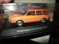 1:43 Ixo / Altaya Vw 412 Variant 1972 In Vp