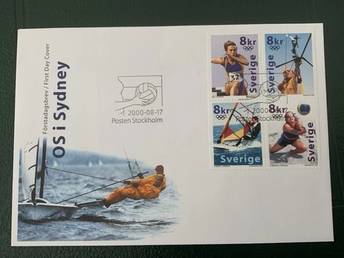 Sweden 2000 #2395 Sydney Olympics - FDC