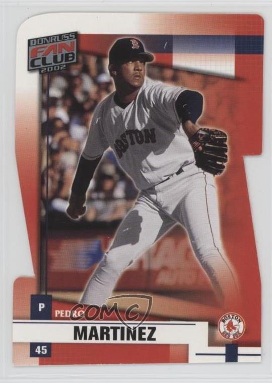 2002 Donruss Fan Club Die-Cut Pedro Martinez #2 HOF 07xx