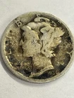 1936-S Mercury dime, 90% silver, Good Cond., By REEDERSONG