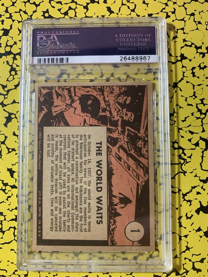 1966 Lost in space psa 5 ! hard to find first card The world waits - Image 2 of 2