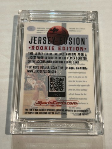 2024 JERSEY FUSION ROOKIE EDITION PAUL PIERCE 31/50 PRESS PASS DUAL PATCH C2 - Picture 2 of 2