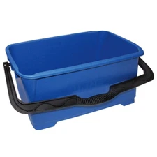 NEW Heavy-Duty 6 Gal. Plastic Rectangular Mop Cleaning Bucket Comfort Grip