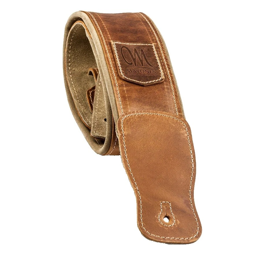 Brown Leather Guitar Straps