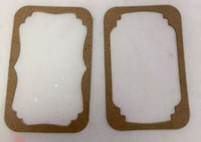 Tim Holtz Die Cuts  Trinket Frames  Ten Sets  Black Cardstock or Chipboard