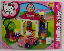 UNICO PLUS SANRIO 2011 HELLO KITTY AUTOLAVAGGIO PLAY SET 42+pz # 8671 100% COMPLETO