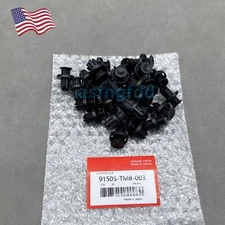 NEW! 30PCS NEW FOR HONDA BUMPER / UNDER COVER RETAINER CLIP 91505-TM8-003