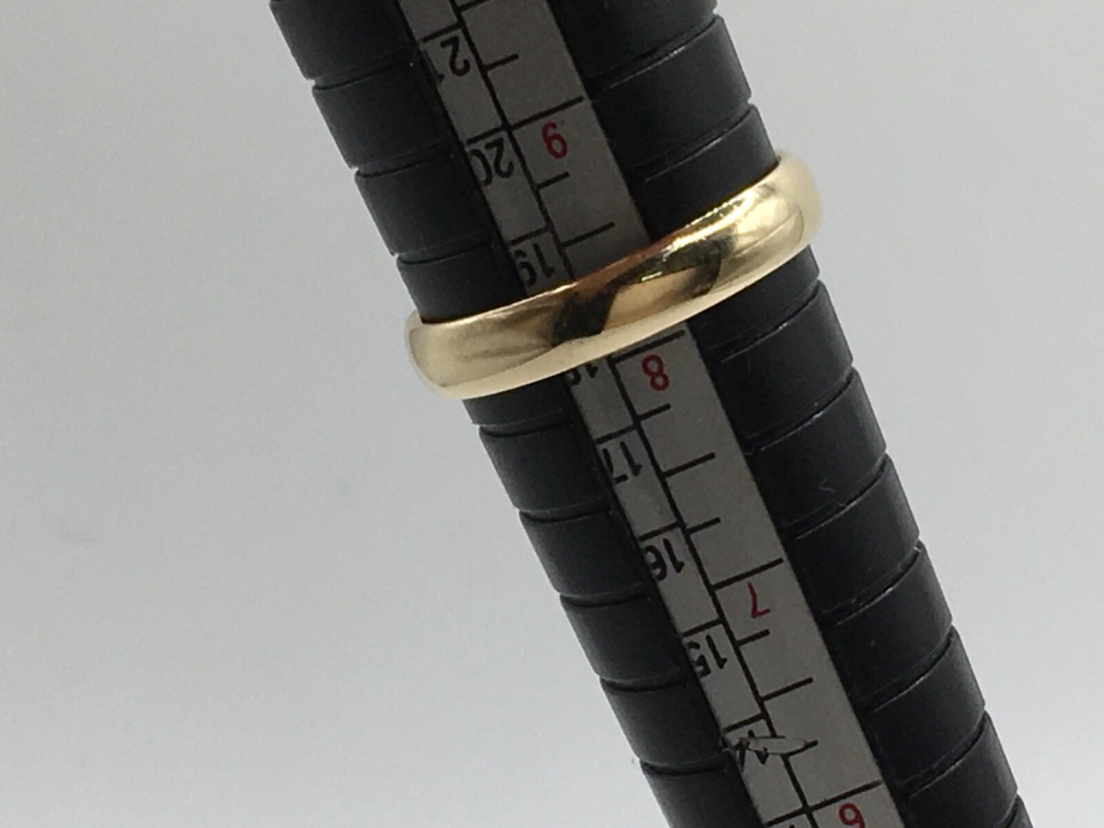 14k Yellow Gold Stackable Ring or Band Ring 3.64 … - image 5