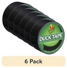  6 pack Duck Tape Brand Color Duct Tape, Assorted Colors  Patterns
