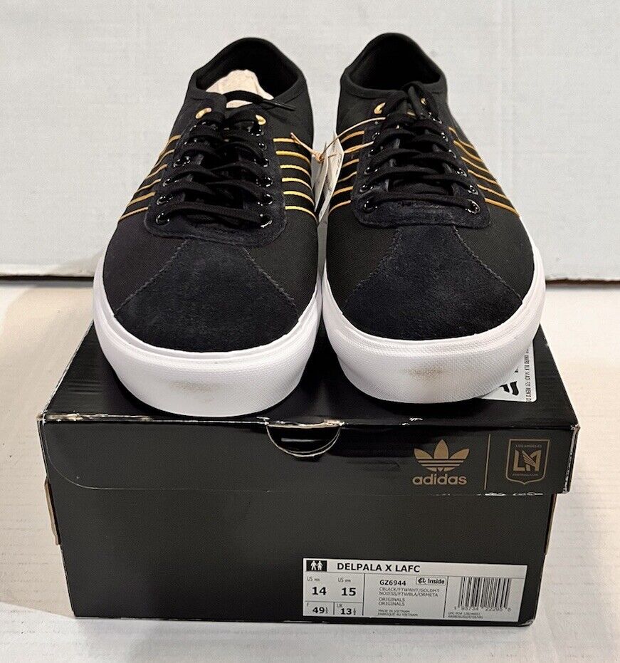 Adidas Original LAFC x Delpala GZ6944 Men's Size 14 Skate Adidas Original LAFC x Delpala GZ6944 Men's Size 14 Skate