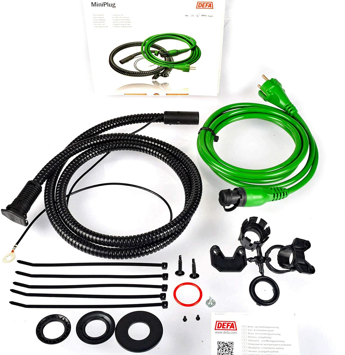 Toma Exterior 230v Mini Defa Connection Kit 460785 Camper VW T4 T5 T6 ...