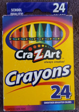 Cra-Z-Art School Quality Multicolor Crayons, 24 Count, Back to School Supplies 