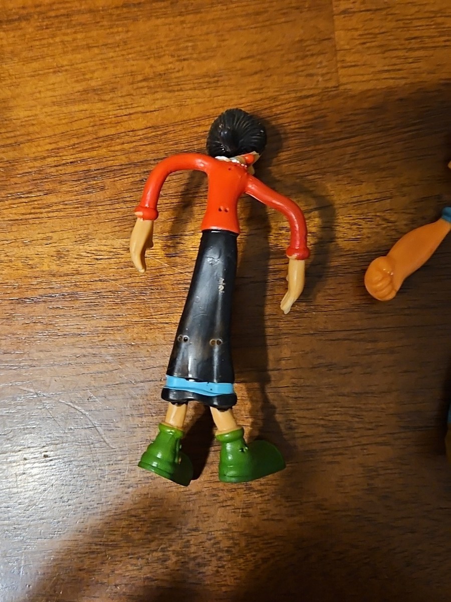 Dat Thirft　　　　　　　　【Ｖｉｎｔａｇｅ７０’ｓ】ＰＯＰＥＹＥ 1970s Vintage Popeye Sailor Man Bendable Posable Action