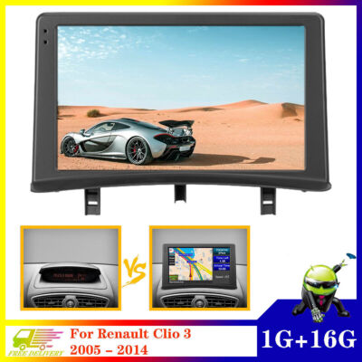 9'' Screen BT-Stereo Radio GPS For 2005-2014 Renault Clio 3 NAVIGATION Android 11