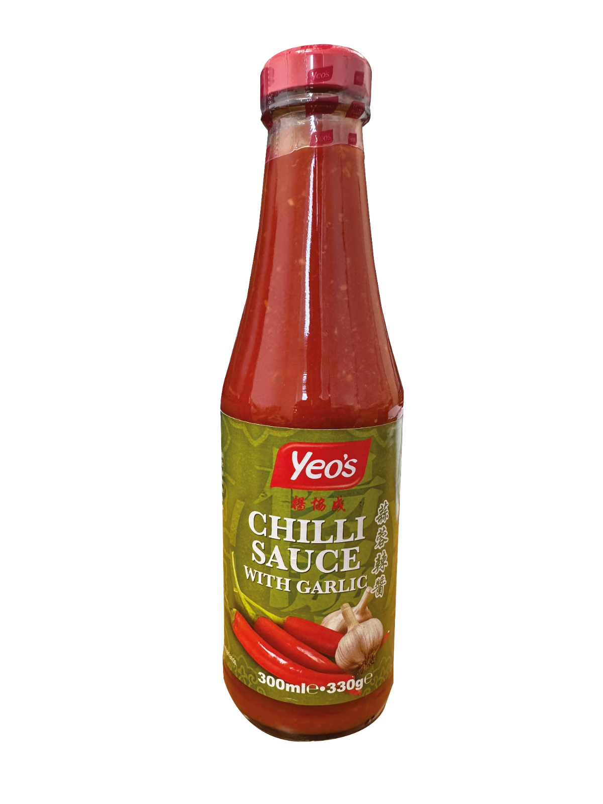 Yeo's Chilli Sauce with Garlic 300ml | dipping sauce, bbq, stir-fry 楊協成 蒜蓉辣醬