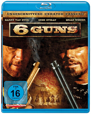 6 Guns Blu-ray von van Dyke Shane Western FSK16 Barry Van Dyke Greg Evigan BR52