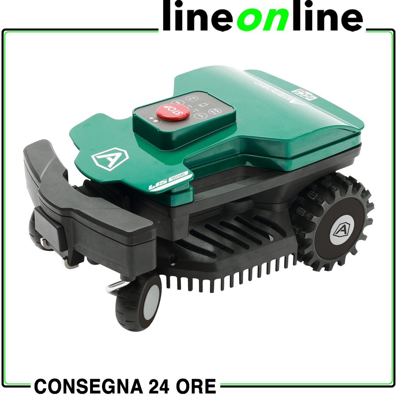 Ambrogio Robot  L15 Deluxe New - Robot rasaerba fino a 600mq sensori antipioggia