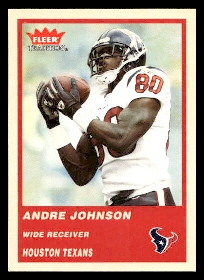 2004 Fleer Tradition #84 Andre Johnson Houston Texans