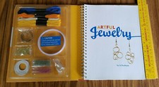 ARTFUL JEWELRY CRAFT KIT MAKES 6 PROJECTS PIERCED EARRINGS, NECKLACE, BRACELET