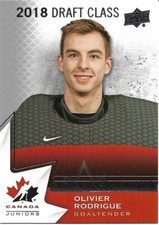 Olivier Rodrigue #92 - 2020 Team Canada Juniors - Base