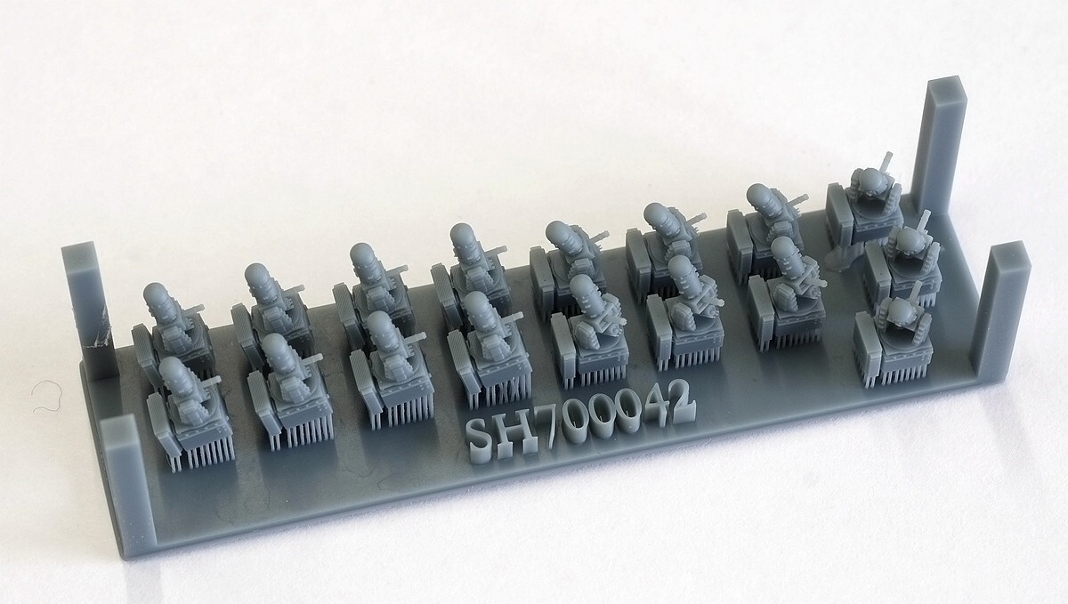 1/700 ファランクス CIWS Fivestar 1/700 Modern US Navy Phalanx CIWS for Vessels