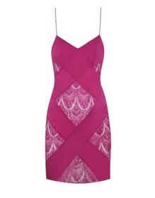 Agent Provocateur Emie SOIREE Pink Silk Short Slip AP3 Medium NWT $2,590