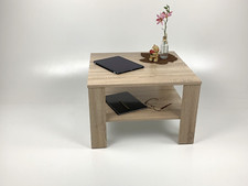 Couchtisch Sonoma-Eiche 90x50x36,5 Cm - Beistelltisch Mit Schublade Für Wohnzimmer
