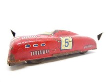 CR CHARLES  ROSSIGNOL - VOITURE TOLE - 50'S - OLD TIN TOY - BUGATTI N°5 - CR 64