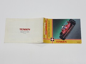 Super Sprint Tengen Authentic Original NES Nintendo Manual Only