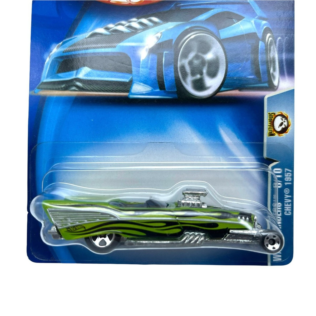 Hot Wheels Wastelanders 1957 '57 Chevrolet Chevy Green