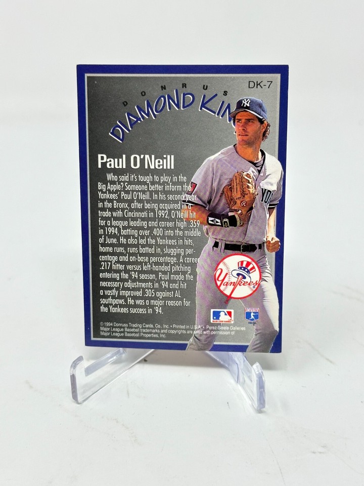 1994 Donruss Baseball Paul O'Neil Card #DK-7 | eBay