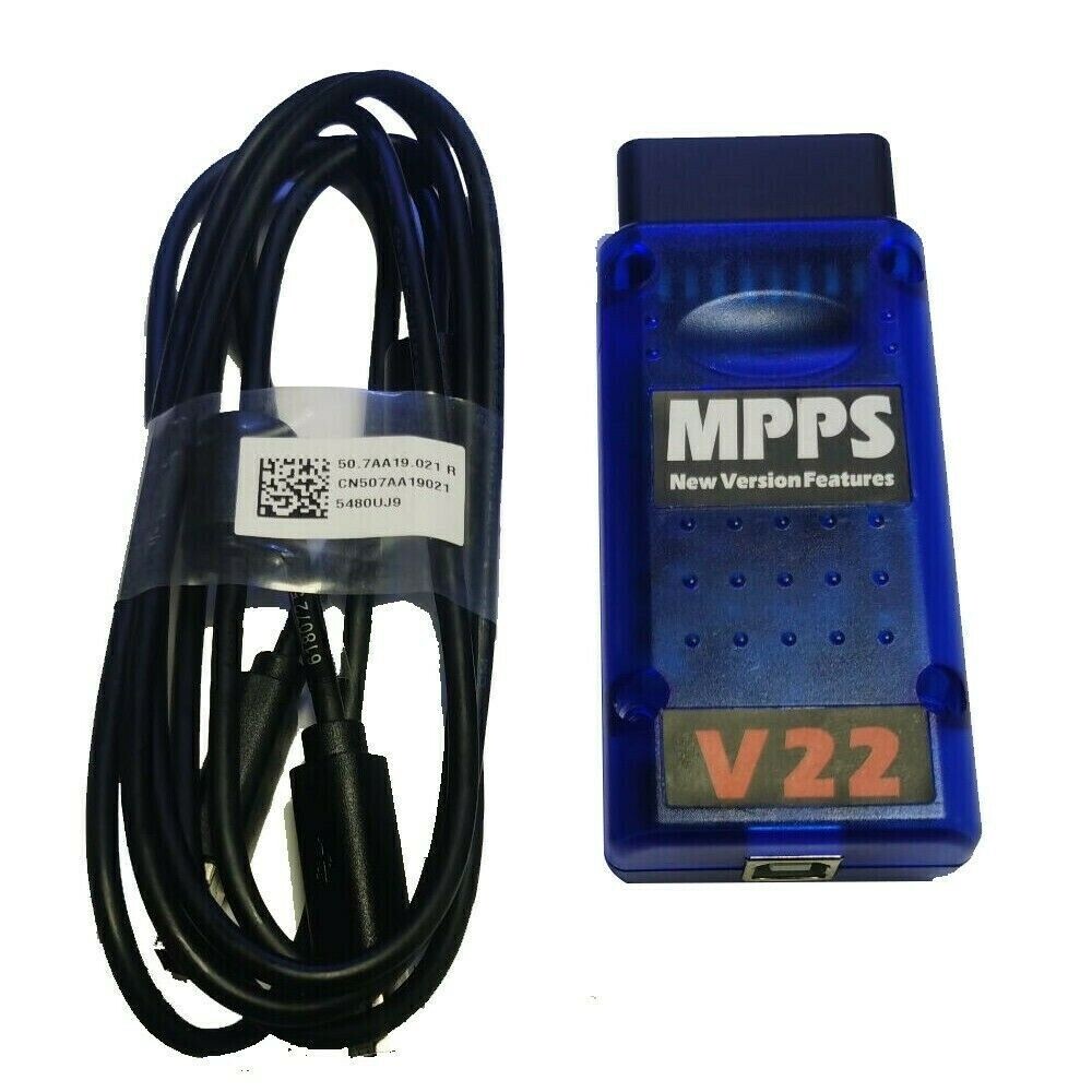 MPPS V22 Obd2 ECU Flasher + set completo di pinout ECU Tricore Breakout foto 3