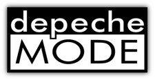 Depeche Mode Logo Car Bumper Sticker Decal - 9'', 12'' or 14''