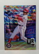 2021 Topps Stadium Club Chrome Juan Soto SP VIRTUAL REALITY WAVE REFRACTOR 🌠