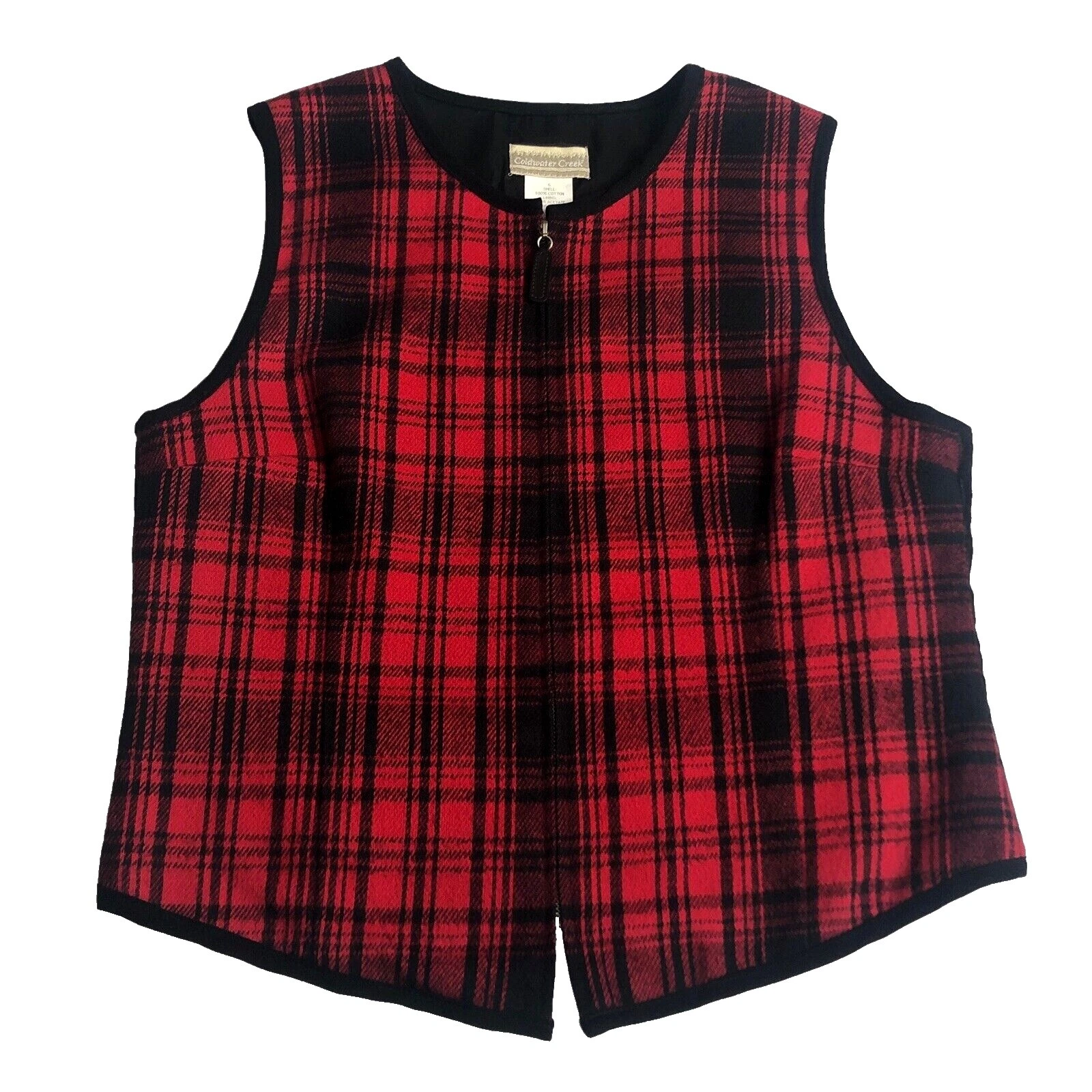 Chalecos a cuadros para mujer Coldwater Creek