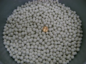 Porcelain Spheres, 12 mm diameter   10 pounds