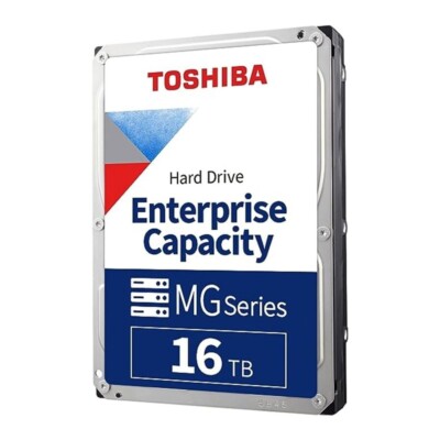 TOSHIBA MG09 Series 16TB 7200 RPM 512MB Cache SATA 6.0Gb/s 3.5'' HDD MG09ACA16TE
