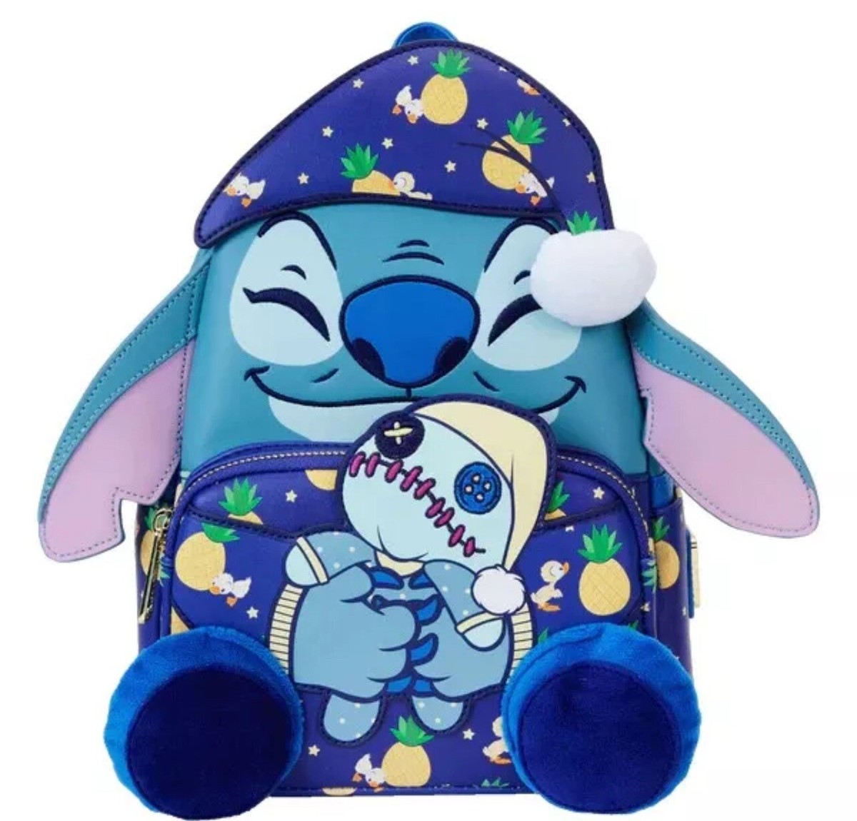 Loungefly Disney Lilo and Stitch Vacation SDCC Limited Edition Mini Backpack NEW SDCC Reveal: limited edition Disney Stitch accessories are  main image 3