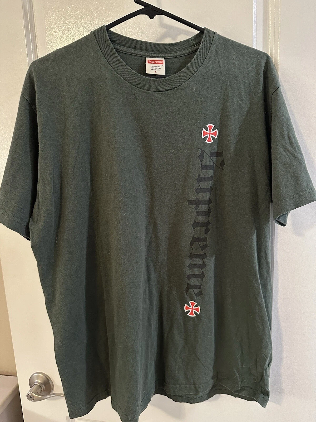 Tshirt Indépendance Suprême Olive Large 