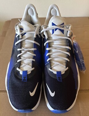 (美品) NIKE PG5ポールジョージ ブルー 26cm PlayStation × Nike PG5 