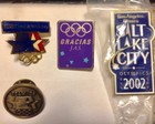 7 OLYMPICS TRADING PINS - 1984 LOS ANGELES SUMMER GAMES AND OTHERS — photo 3