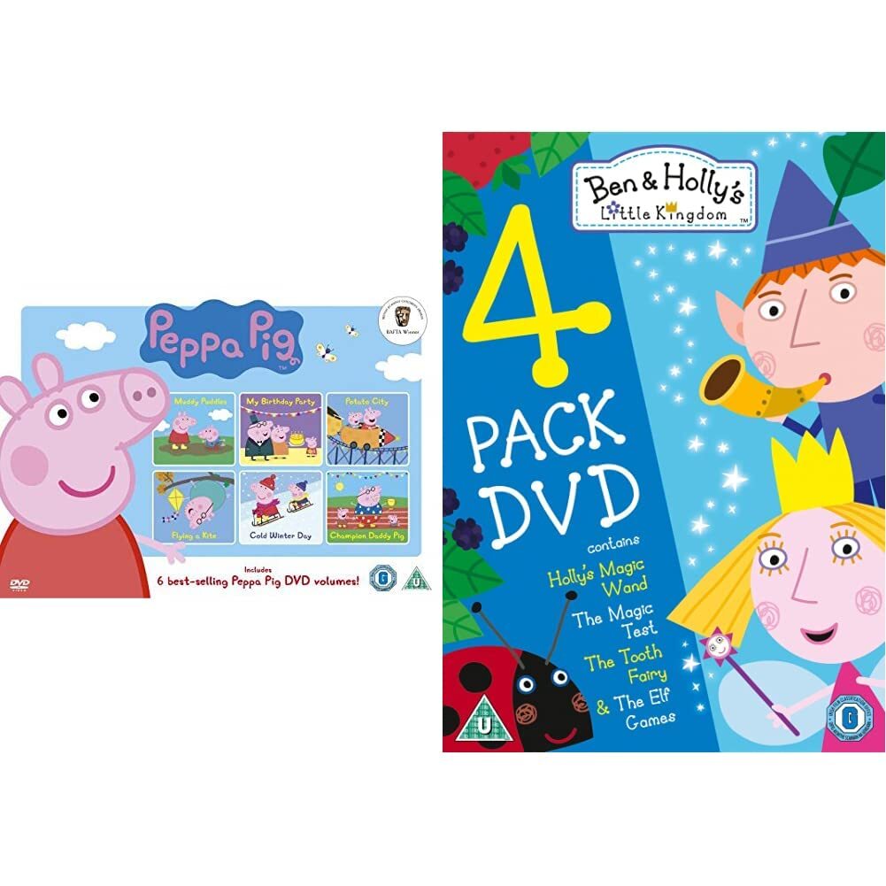 Peppa Pig Selection Box (REGION B/2) DVD NUOVO