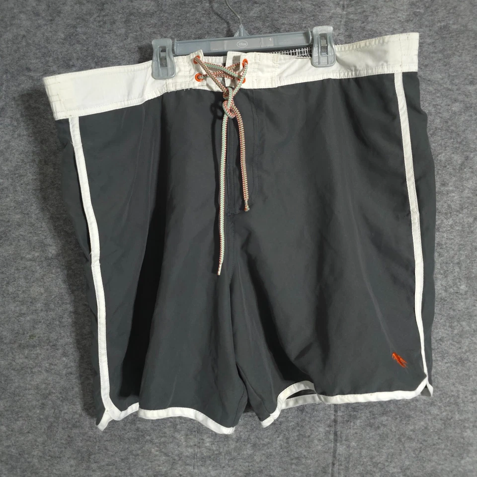 Bañador TED BAKER para hombre talla 6 gris liso a rayas pantalones cortos playa aire libre Foto 2 de 4