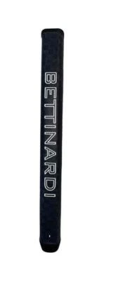 "NEW" LAMKIN BETTINARDI SINK FIT STRAIGHT CHARCOAL - WHITE PUTTER GRIP #8471