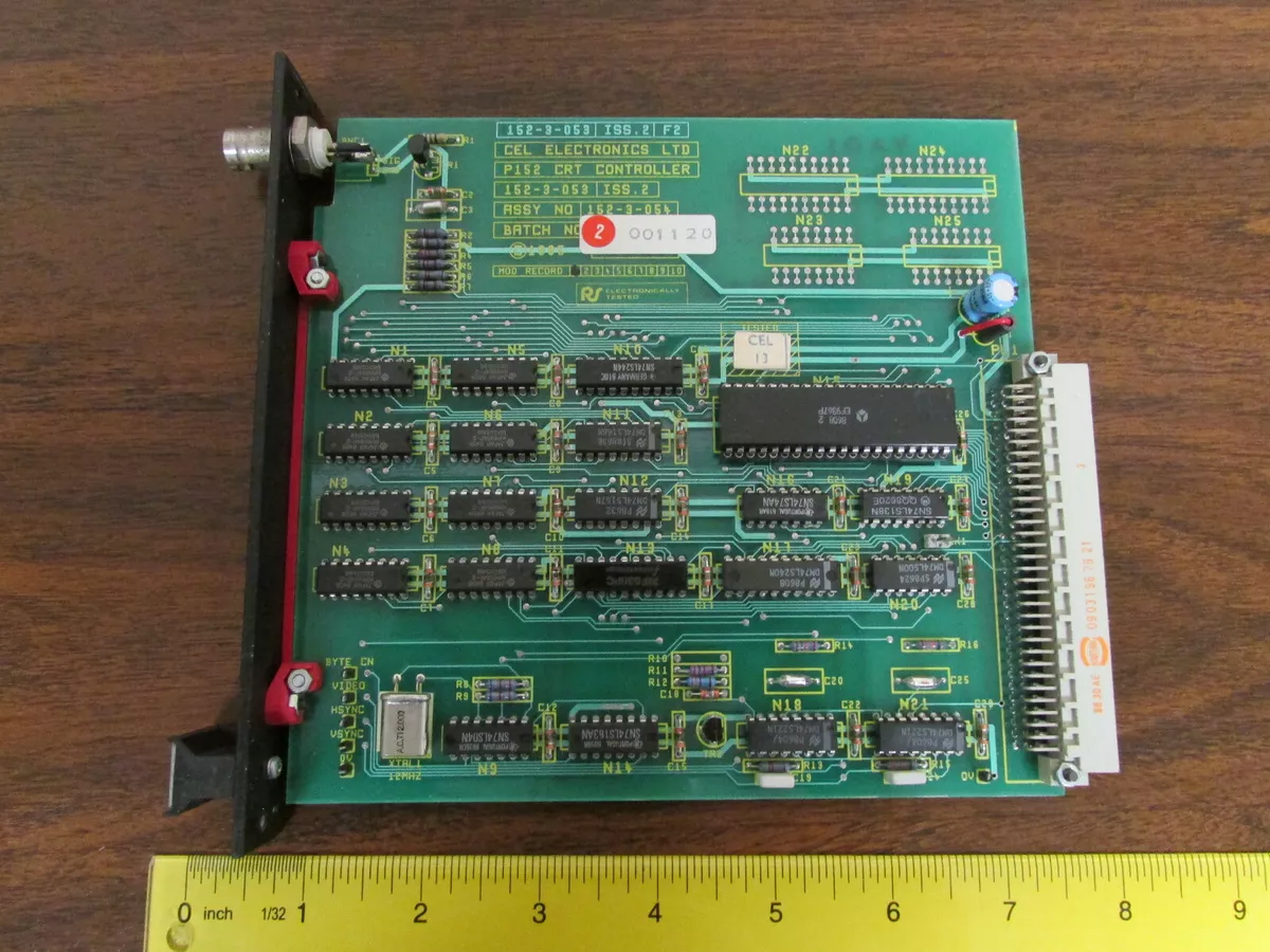 CEL Electronics Ltd. Maurice P152 Video Unit CRT Controller Plugin