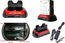 Docking Station case Sata IDE 2.5" e 3.5" Preleva dati da Hardisk HD fino a 2Tb
