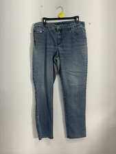 Womans Bandolino Mandie Slim 14 A Straight Leg Blue Jeans